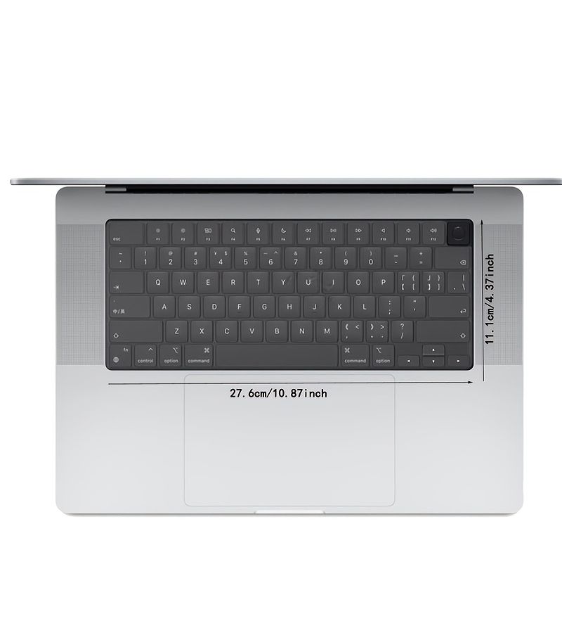 2 Pack Keyboard Cover Touchscreen Film For 13 Inch 2026 Laptop Dust Proof Anti Stain - Image 2
