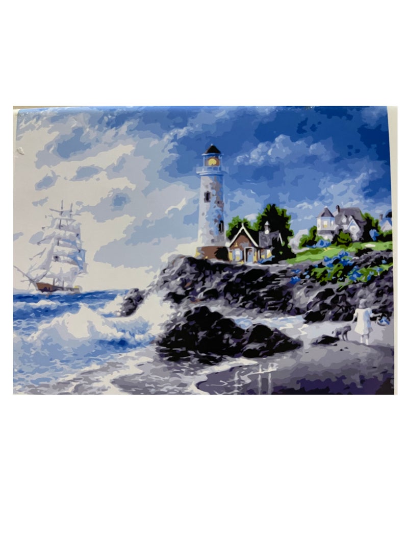 STRATEG Picture hanging tool kit with Ready canvas Hand Made Wall Art for Living Room Large size Floral Modern Abstract Artwork Wall Décor for Bedroom Office House Decorations - Image 2