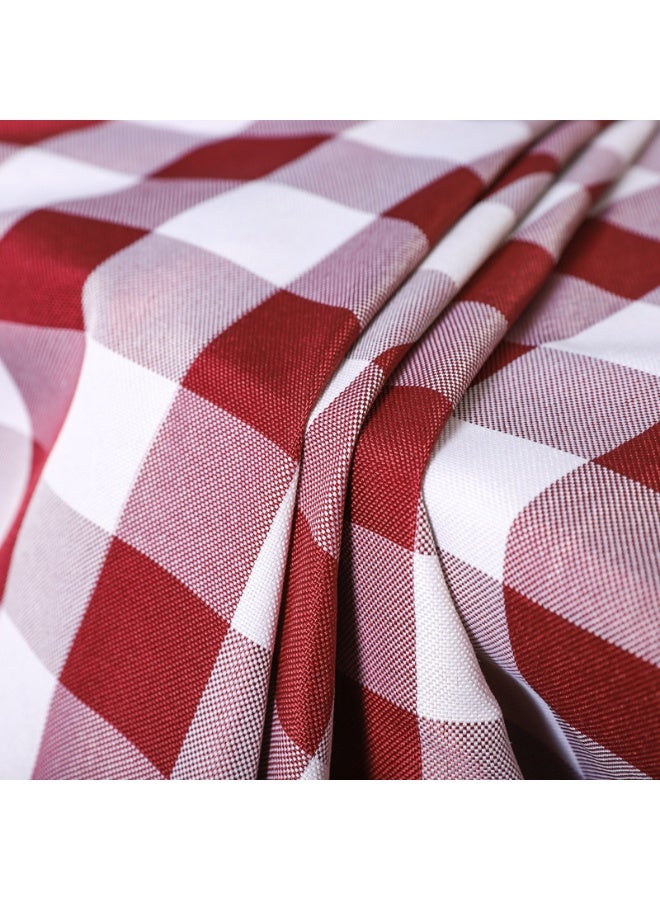 Anna Country Style Checked Fabric Dustproof Decorative Table Cloth for Dining Table - Image 4