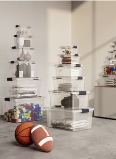 dunya Clear Plastic Storage Box 20 Liter  - Image 2