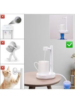 ULHYC Portable USB Charging Pumping Automatic Water Dispenser Intelligent Desktop Water Bottle Dispenser  - Image 3