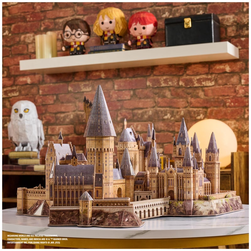 4D Build, Harry Potter Deluxe Hogwarts Castle with Astronomy Tower & Great Hall Over 2ft. Wide Model Kit 384 Pcs | 3D Puzzles for Adults & Teens 12+ - Image 2