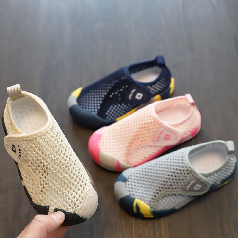 Girls' Shoes Children'S Mesh Shoes Camouflage Children'S Shoes Boys Sandals Breathable Mesh Baby Shoes Soft Sole Trbottomy - Image 2
