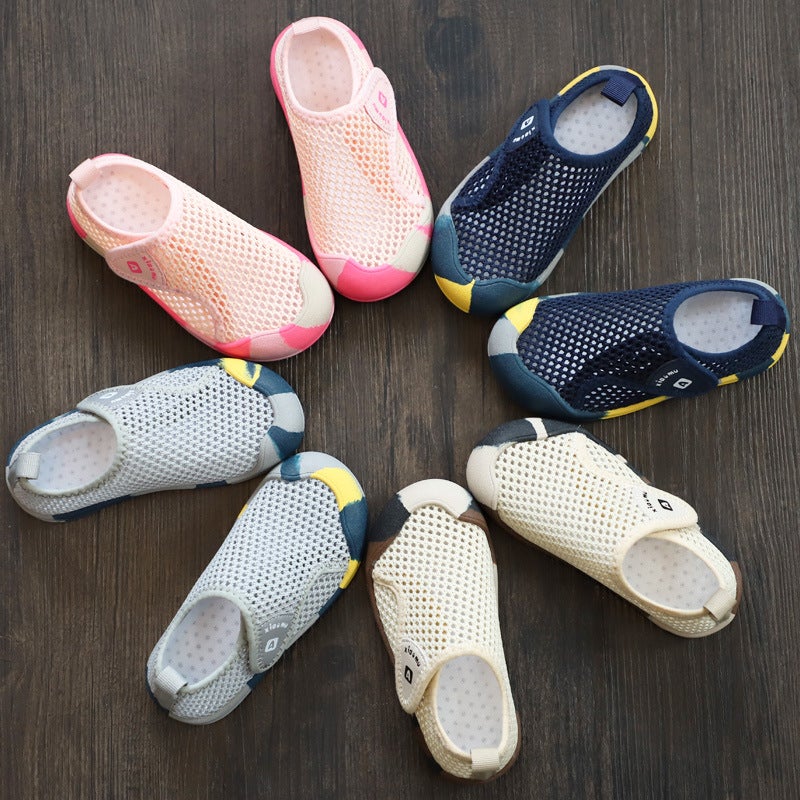 Girls' Shoes Children'S Mesh Shoes Camouflage Children'S Shoes Boys Sandals Breathable Mesh Baby Shoes Soft Sole Trbottomy - Image 3