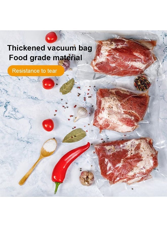 APPTRIN Vacuum Sealer Bags for Food, Food Saver Bags Rolls, Microwave  Freezer Food Storage Bags Clear 25 cm X 5 Mtr - Image 2