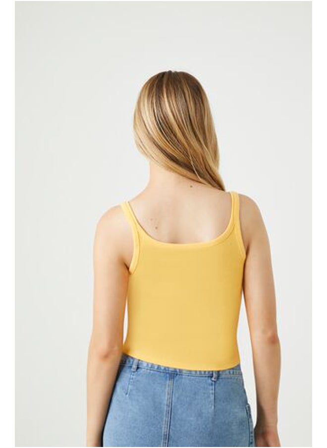 FOREVER 21 Flower Graphic Cropped Cami  - Image 3