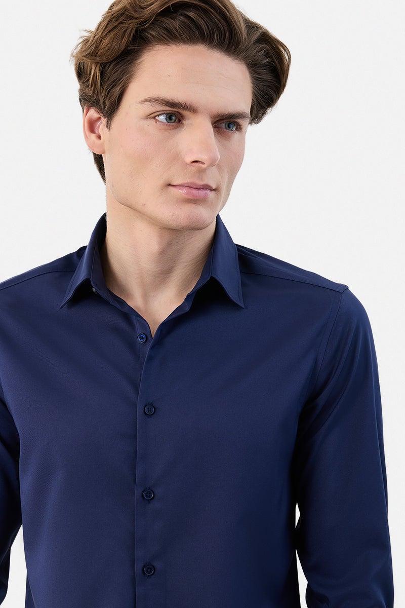 SNITCH Slim Fit Stretch Shirt - Image 3