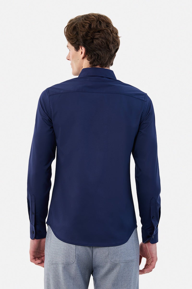 SNITCH Slim Fit Stretch Shirt - Image 5