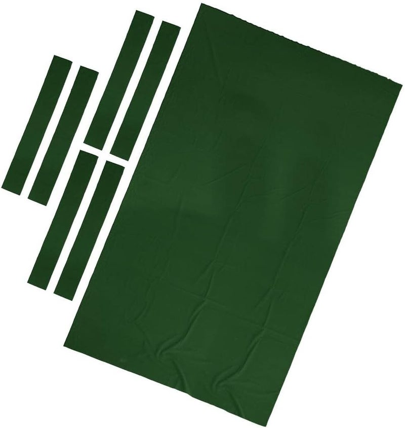klarako 8' Professional Pool Table Cloth –  Billiard Cloth  Fast Speed High Accuracy Pre Cut Bed and Rails  Easy to Install and Use  Multiple Colors - Image 2