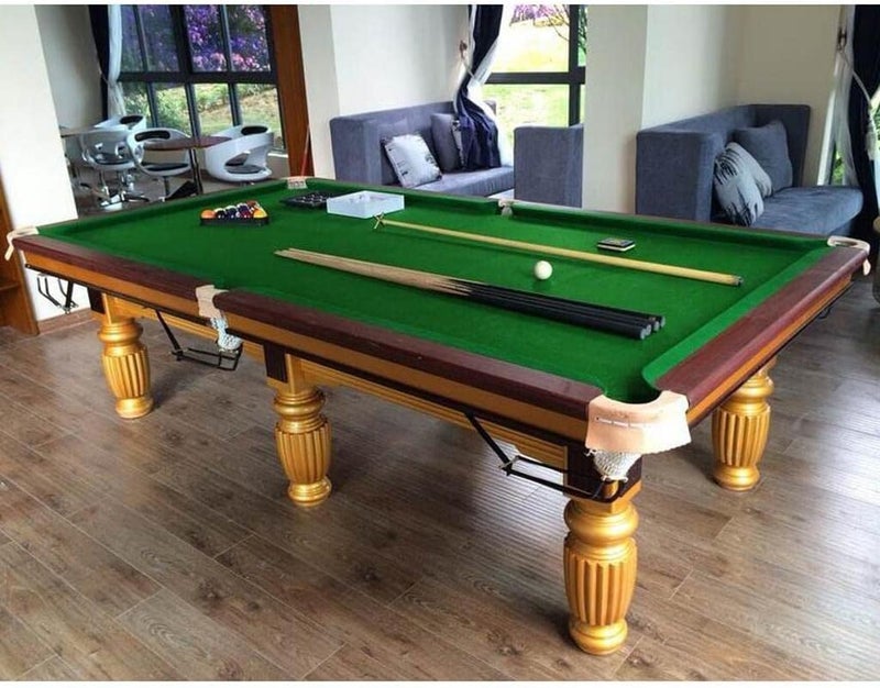 klarako 8' Professional Pool Table Cloth –  Billiard Cloth  Fast Speed High Accuracy Pre Cut Bed and Rails  Easy to Install and Use  Multiple Colors - Image 5