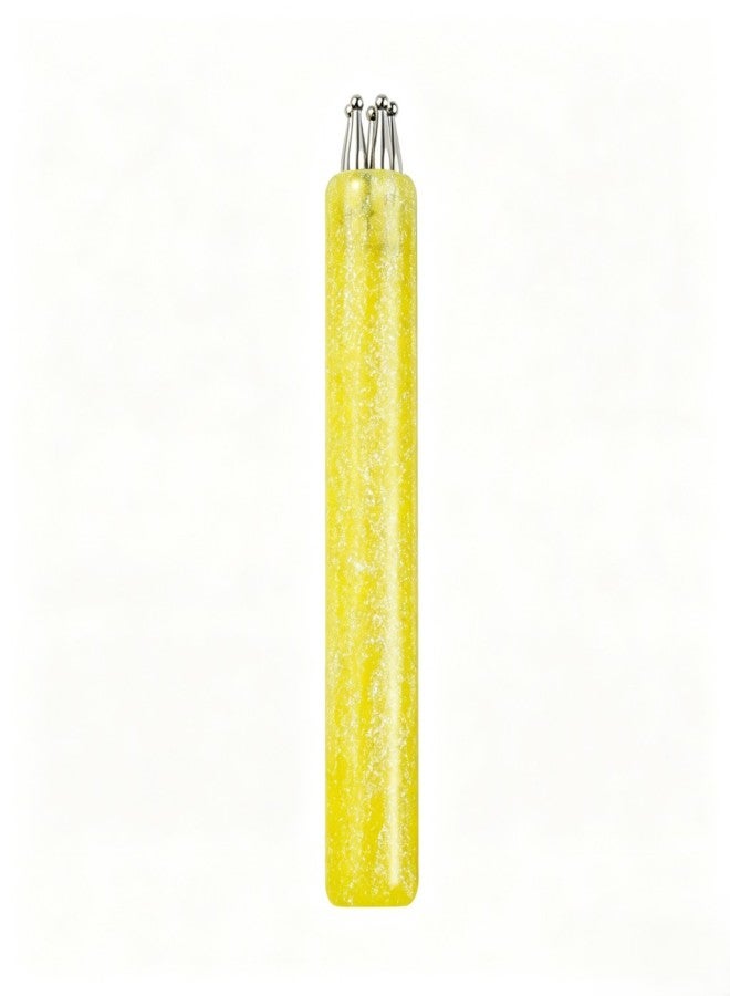 Nail art flower pen, acrylic rod ball pen, one-stroke shaped petal flower pattern DIY style - Image 1