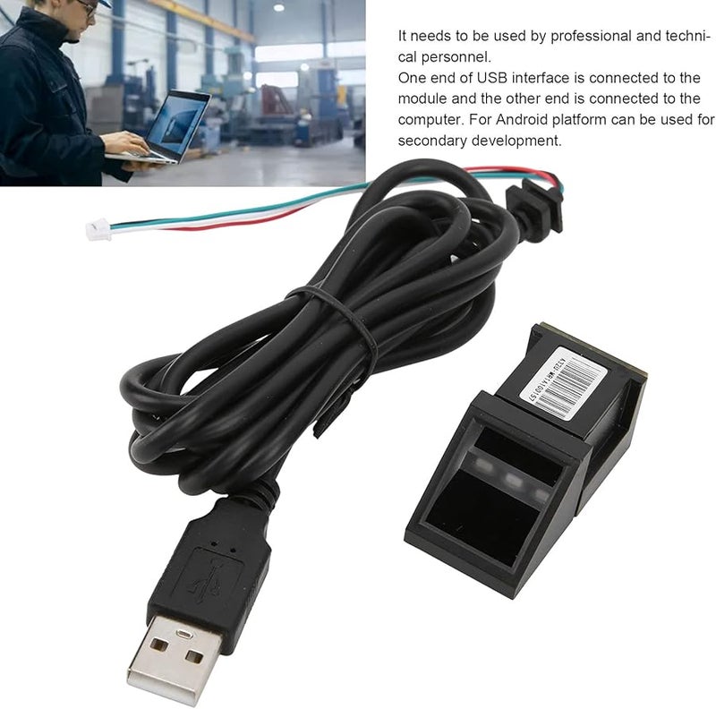 Optical Fingerprint Scanner USB Biometric Reader 1000 Users Capacity 360 Degree Auto Correction - Image 5