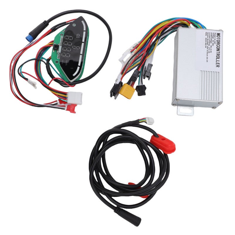 Electric Scooter Controller Kit: Aluminum Alloy Housing Good Heat Dissipation - Real Time Waterproof Display Panel for DIY Electric Scooter Modification - Image 4