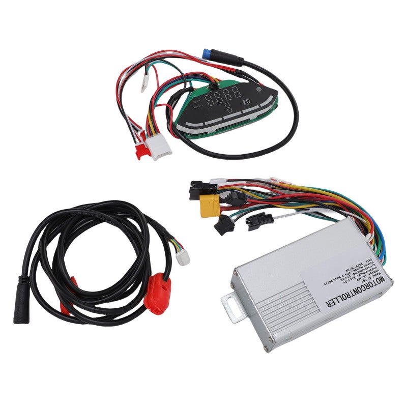 Electric Scooter Controller Kit: Aluminum Alloy Housing Good Heat Dissipation - Real Time Waterproof Display Panel for DIY Electric Scooter Modification - Image 2