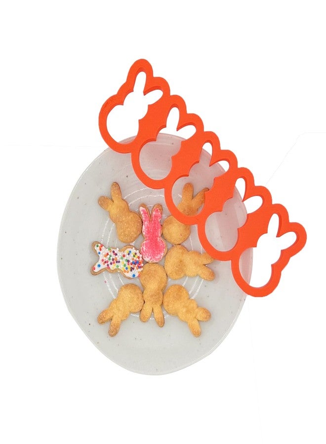 Mighty Gadget 2 inch Easter Bunny Rabbit Cookie Cutter, Made in USA (5 bunny) - Image 3
