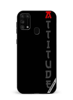 VR CREATIVE Protective Case Cover For Samsung Galaxy M31/M31 Prime Black With Text Design Multicolour  - Image 1