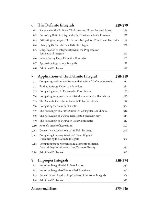 Problems in Calculus of One Variable by I.A. Maron - Paperback  - Image 5