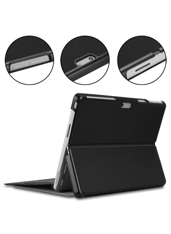 Case for Surface  Pro 11/10/9, Ultra-Thin PU-Leather Hard Shell Cover for Surface Pro 11/10/9 - Image 2