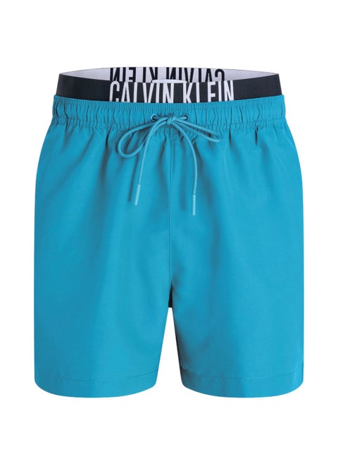 Double Waistband Swim Shorts - Intense Power