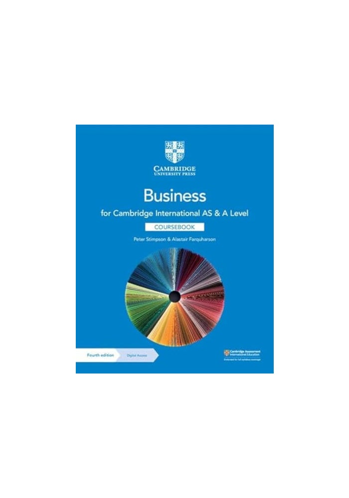 Cambridge International AS & A Level Business Coursebook with Digital Access (2 Years)