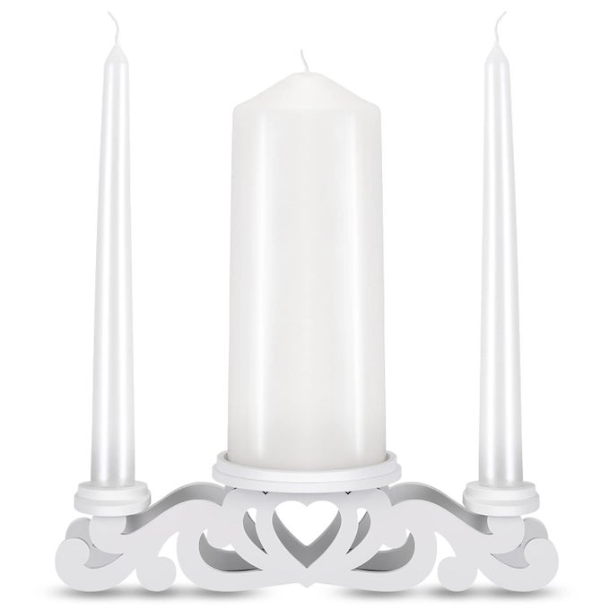 UNITY CANDLE HOLDERUNITY CANDLES STAND FOR WEDDING CEREMONY SETPILLAR CANDLE HOLDERS FOR WEDDINGS CENTERPIECE DECORATIONCANDLES NOT INCLUDE