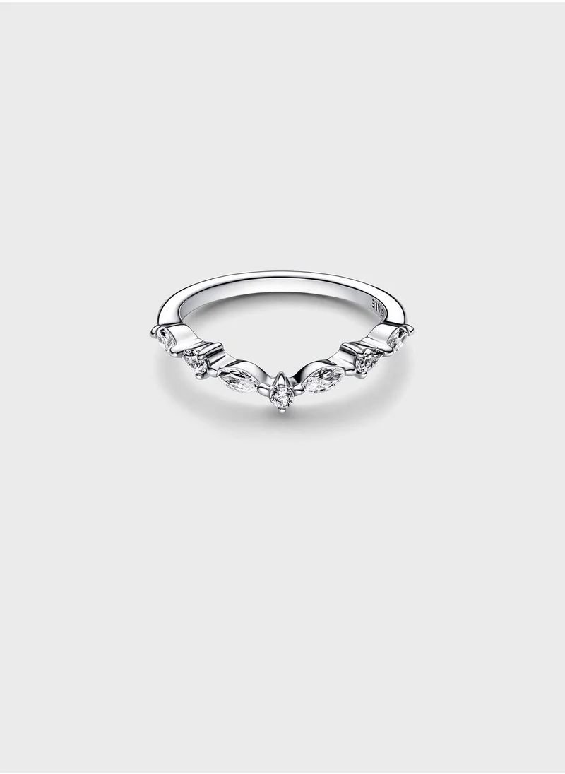 PANDORA Pandora Timeless Wish Sparkling Alternating Ring