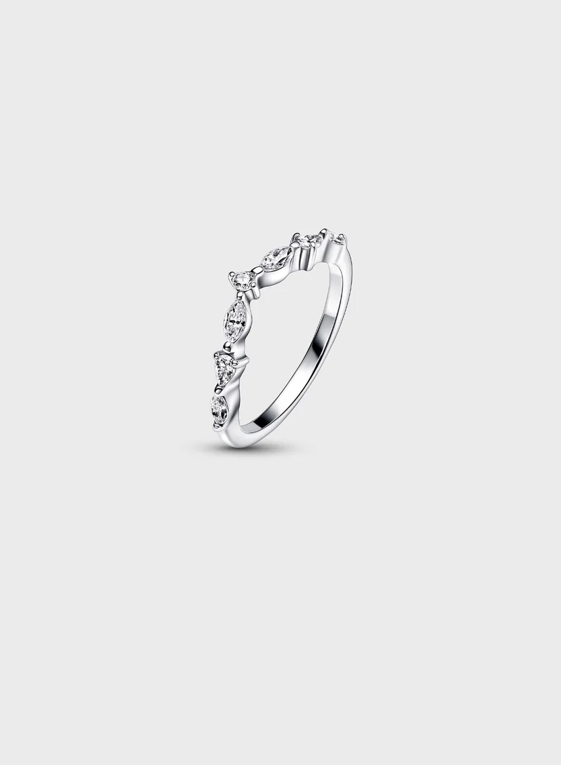 PANDORA Pandora Timeless Wish Sparkling Alternating Ring