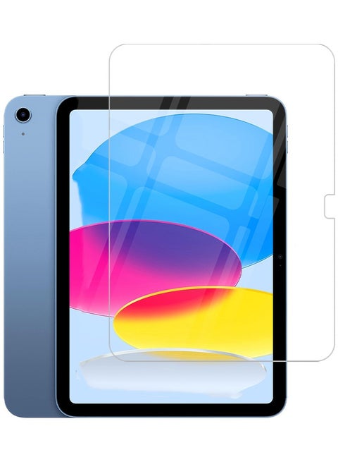 Screen Protector for iPad (A16) 11th Gen 11 Inch 2025/10th Gen 10.9 Inch 2022, 9H Hardness Tempered Glass, Bubble Free Easy Installation, Full Coverage And Anti Scratch Case Friendly & [Face ID & Pencil] Compatible