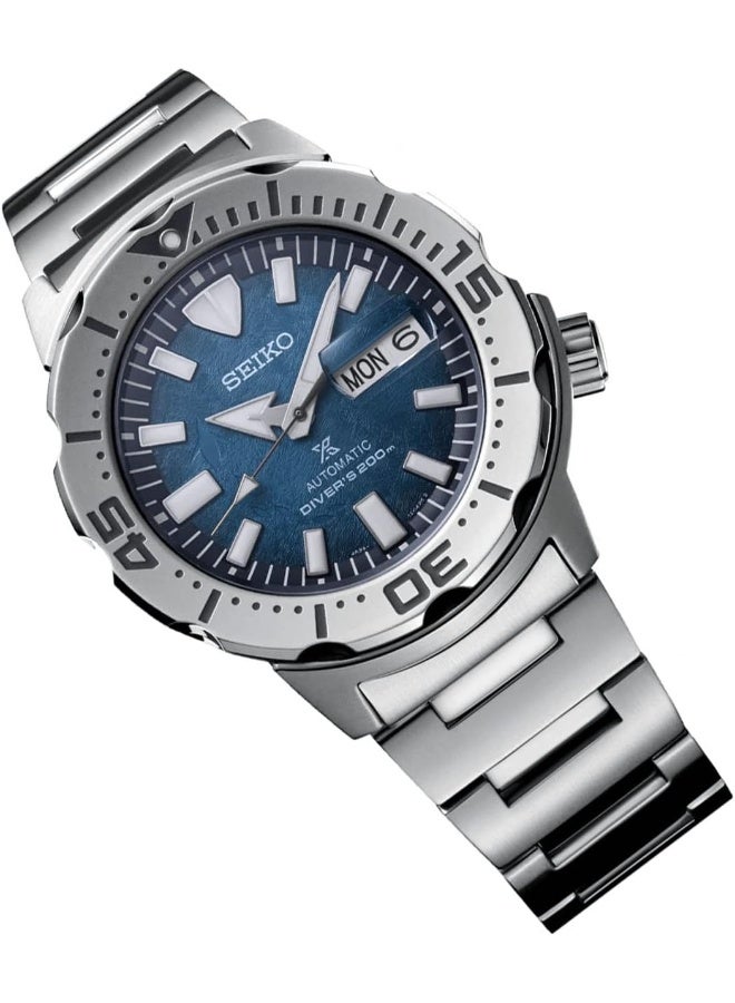 Seiko سايكو بروسبكس 'وحش القارة القطبية الجنوبية' ساعة غوص أوتوماتيكية بقرص أزرق 200م SRPH75K1 - Image 2