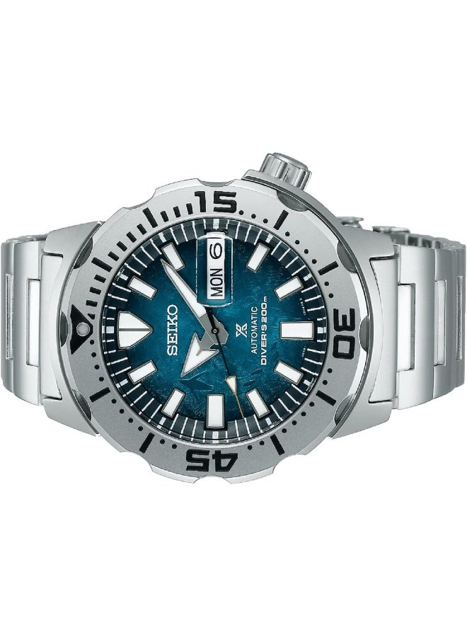 Seiko سايكو بروسبكس 'وحش القارة القطبية الجنوبية' ساعة غوص أوتوماتيكية بقرص أزرق 200م SRPH75K1 - Image 4