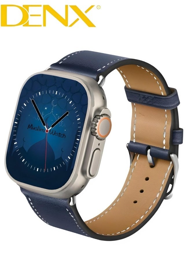Denx - The New MUSLIM WATCH ULTRA Smart Watch Series 8 With A Full Screen Works With The Android And IOS System Supports GPS And NFC To Remind Of Prayer And Praise Times Size 49 mm - Image 1