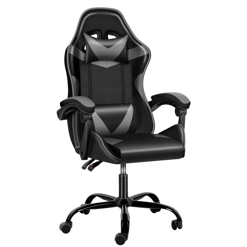 YSSOA Backrest and Seat Height Adjustable Swivel Recliner Racing Office Computer Ergonomic Video Game Chair