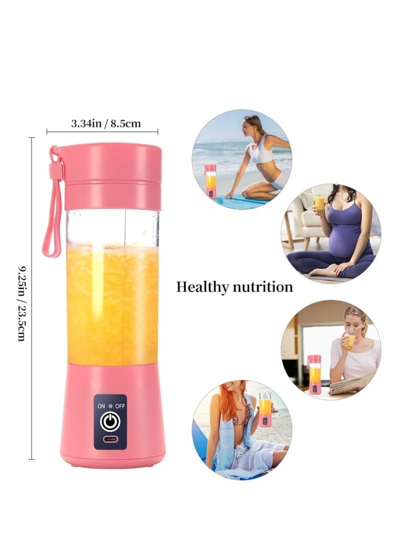 ELTRAZONE Portable Blender Cup – Electric USB Juicer Blender, Mini Blender for Shakes and Smoothies, Travel-Friendly, Compact, Rechargeable, Perfect for Healthy Drinks On-the-Go  - Image 5