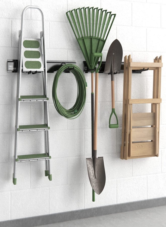 كلوزيت ميد منظم أدوات المرآب ClosetMaid ProGarage، عبوة من قطعتين، 8 خطافات مزدوجة، شديد التحمل، أسود - Image 5