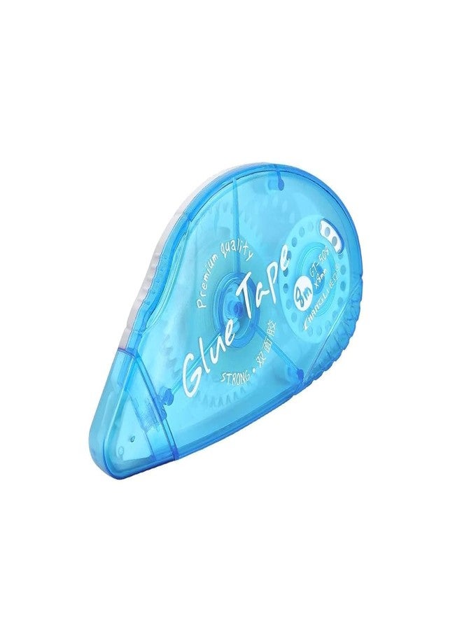 Dodhar شريط لاصق دائم من دودهار، عبوة واحدة، شريط لاصق دائم، أدوات تطبيق لاصقة دائرية لمشاريع سكرابوكينغ ومشاريع الحرف اليدوية، 8 مم × 8 م (عبوة من قطعة واحدة) - Image 1