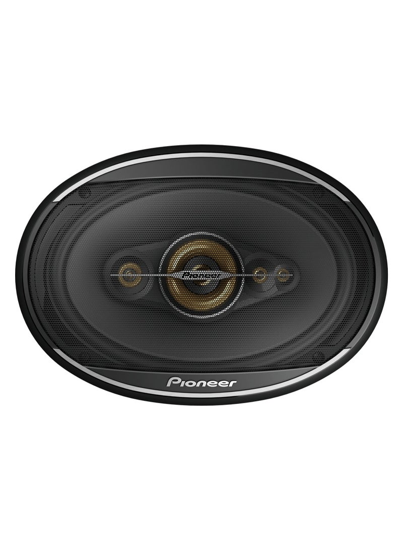 Pioneer TS-A6988S 700W Max/120W RMS 5-Way Speaker, 9-Inch Length x 6-Inch Height, Black - Image 1
