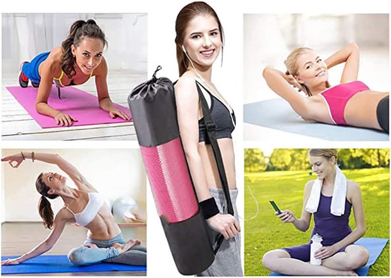 cheekyglo EVA Thick Durable Yoga Mat Non-Slip Exercise Fitness Pad Mat ((68" L x 24" W x 4 mm Thick)) - Image 3