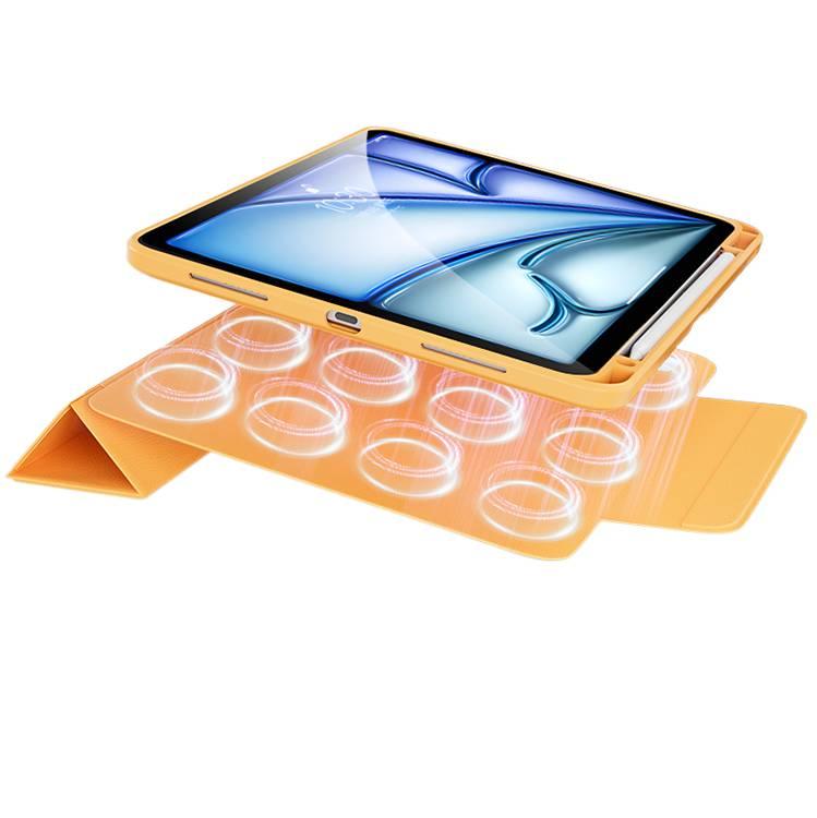 DGG حافظة آيباد مقاومة للصدمات متوافقة مع iPad Air باللون وردي مقاوم للصدمات باللون الوردي - Image 4