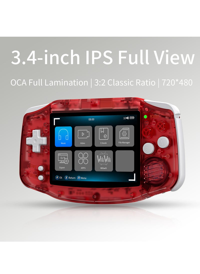 ANBERNIC  - RG 34XX Handheld Game ConsoleH700 quad-core ARM  Android 13 3.4-inch IPS full-view angle 3500mAh 5G WIFI Bluetooth Retro Video Players（32G+128G） - Image 1