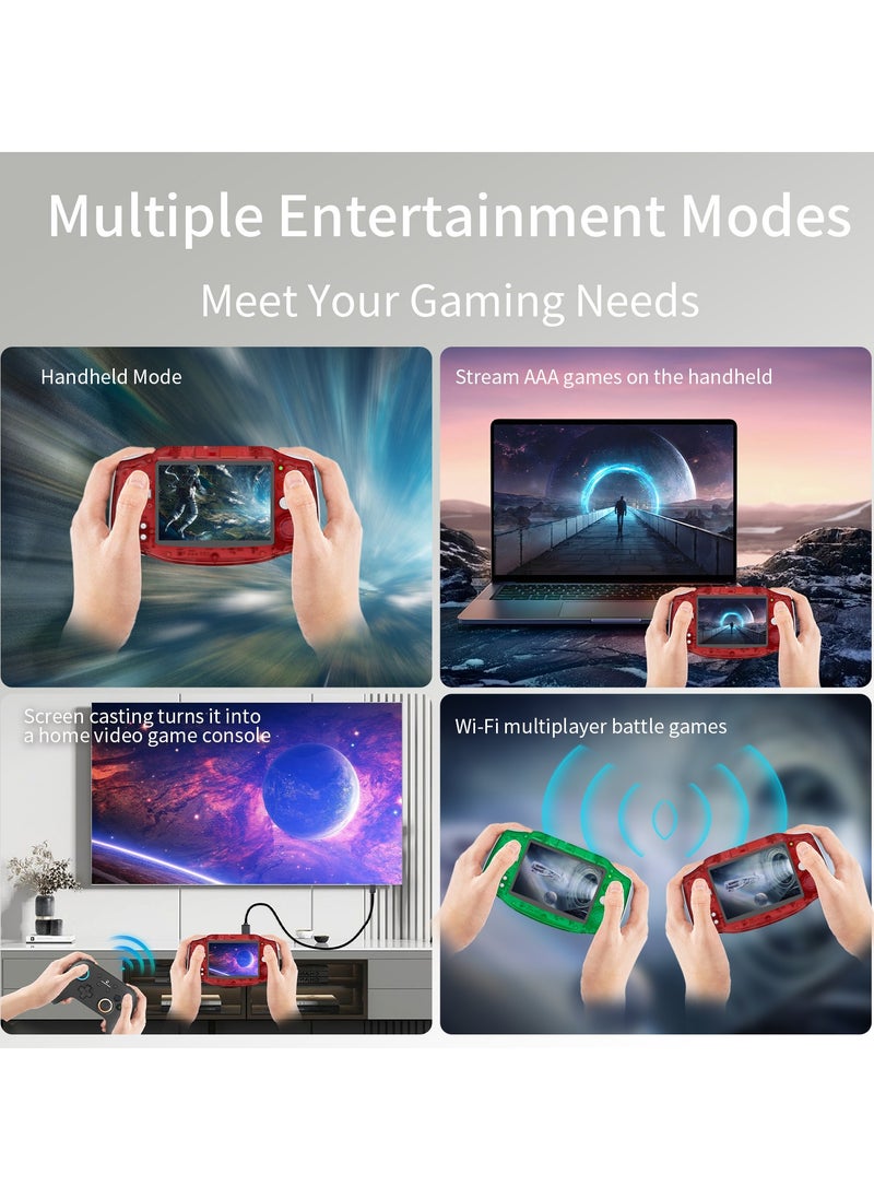 ANBERNIC  - RG 34XX Handheld Game ConsoleH700 quad-core ARM  Android 13 3.4-inch IPS full-view angle 3500mAh 5G WIFI Bluetooth Retro Video Players（32G+128G） - Image 1