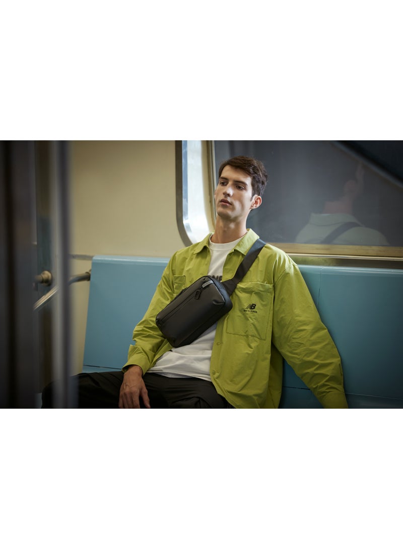 Golden Wolf GXB00864 Men's Casual Crossbody and Chest Bag, Water Resistant with Multiple Pockets - Image 2