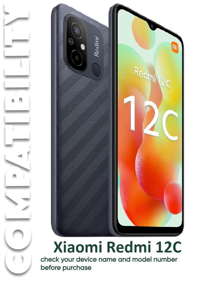 ACLIX 3 Pieces Antistatic ESD Dustproof Premium Quality High Definition Tempered Glass Screen Protector Designed For Xiaomi Redmi 12C - Image 3