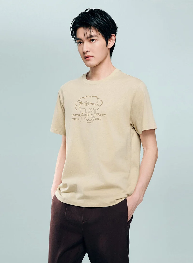 Men's Crew neck Short Sleeve Print Tee | Online Exclusive