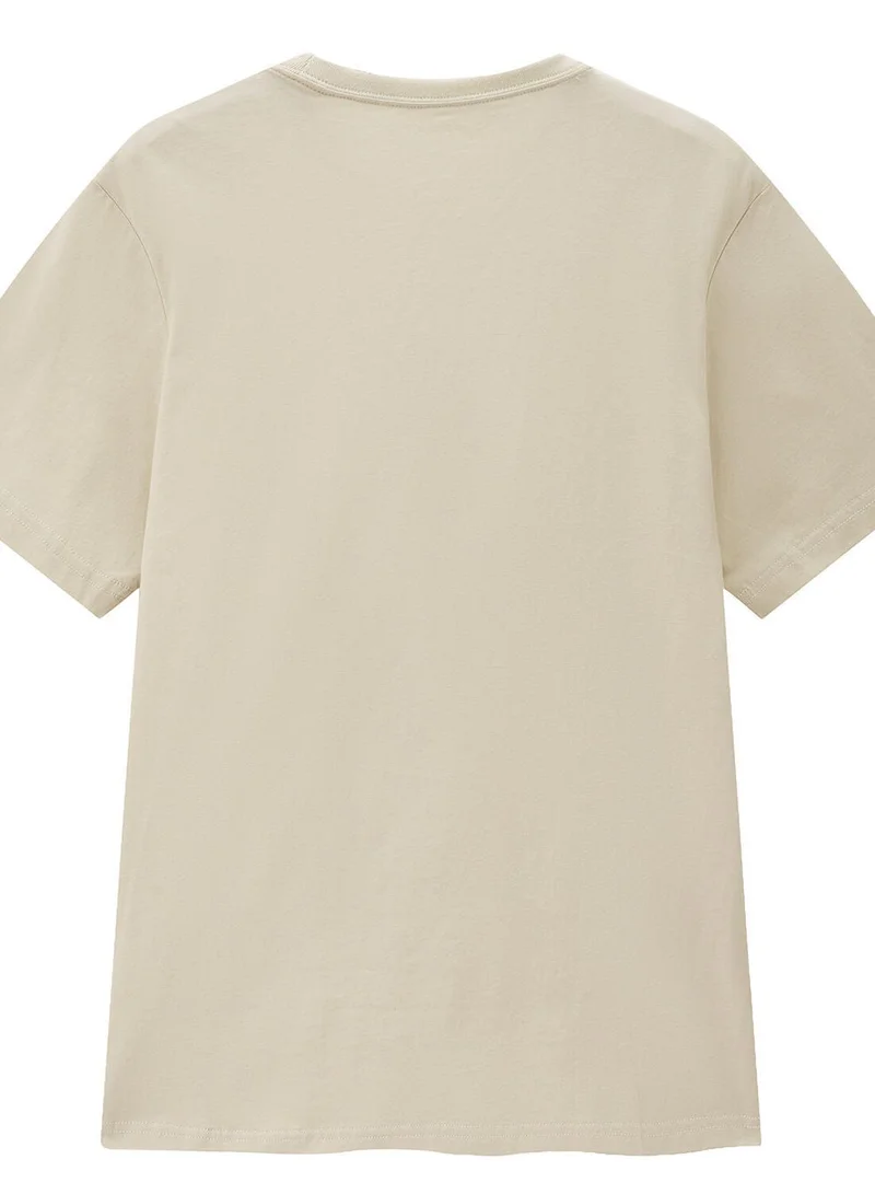 GIORDANO  Men's Crew neck Short Sleeve Print Tee | Online Exclusive for Men | Best Price UAE