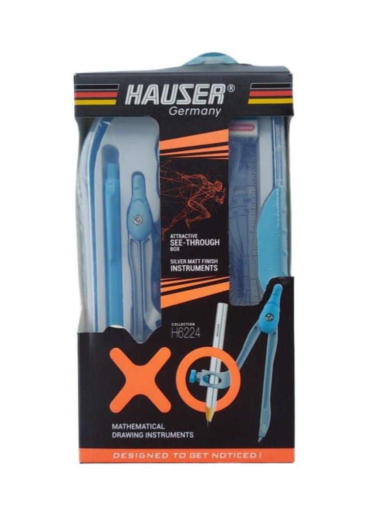 HAUSER Mathematical Instruments Set High Quality - Image 2