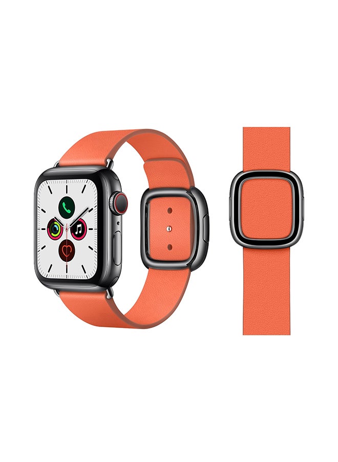 Perfii Stylish Band For Apple Watch Series 5/4/3/2/1 Orange - Image 1