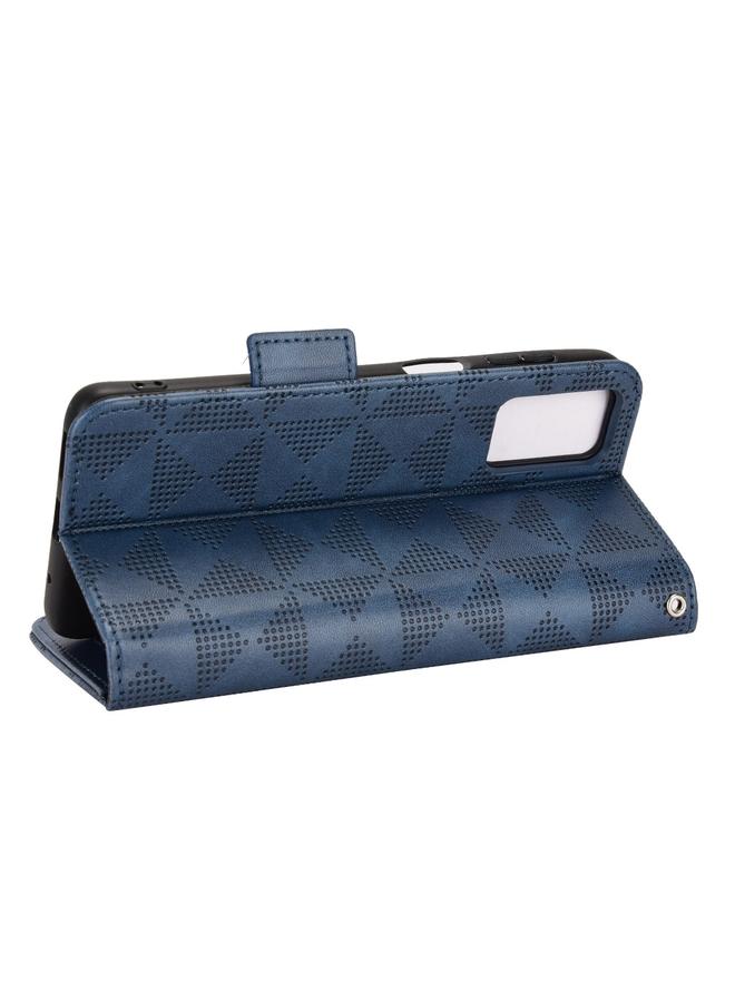 S-TOP Case For Motorola Moto G42 Symmetrical Triangle Leather Phone Case - Image 5