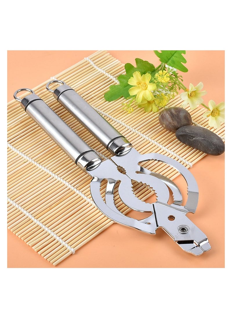 SYOSI - Heavy Duty Bottle Opener,  Stainless Steel Jar Opener Strong Bottle and Jar Opening Device Heavy Gauge Bottle and Jar Opener Multi-functional Manual Can Opene Bottle and Jar Opener for Tough Lids - Image 1