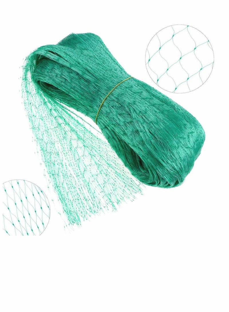 NIBEMINENT Green Anti Bird Protection Net, Mesh Garden Plant Netting Protect Plants and Fruit Trees from Rodents Birds Deer Poultry Best for Seedlings, Vegetables,Fruit,Bushes,Reusable Fencing (13.2Wx20L(Ft))  - Image 2