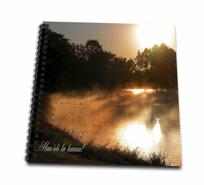 3DROSE db_43384_2 Golden Morning, Hau`Oli La Hanau, Happy Birthday in Hawaiian-Memory Book, 12 by 12-Inch - Image 4